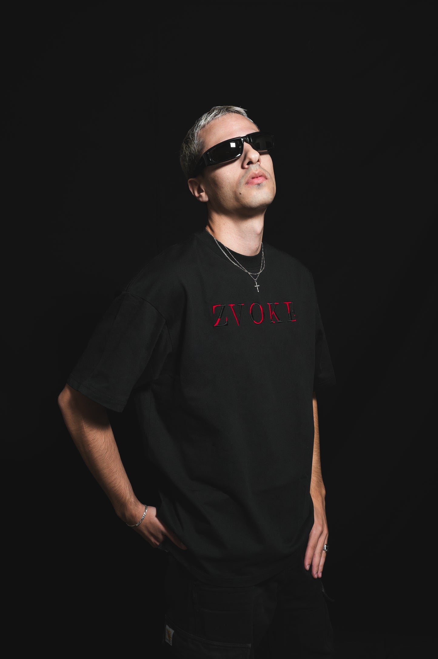 "Statement" Black Oversized T-shirt