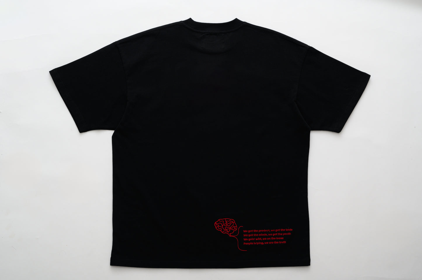 "Statement" Black Oversized T-shirt