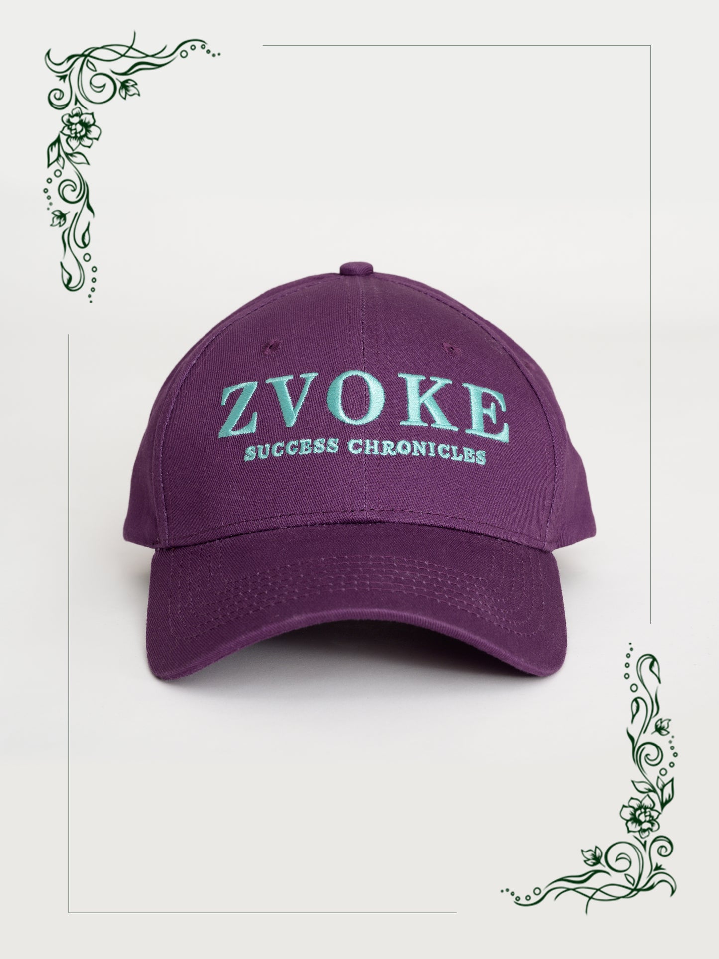 "Moto" Purple Baseball Cap