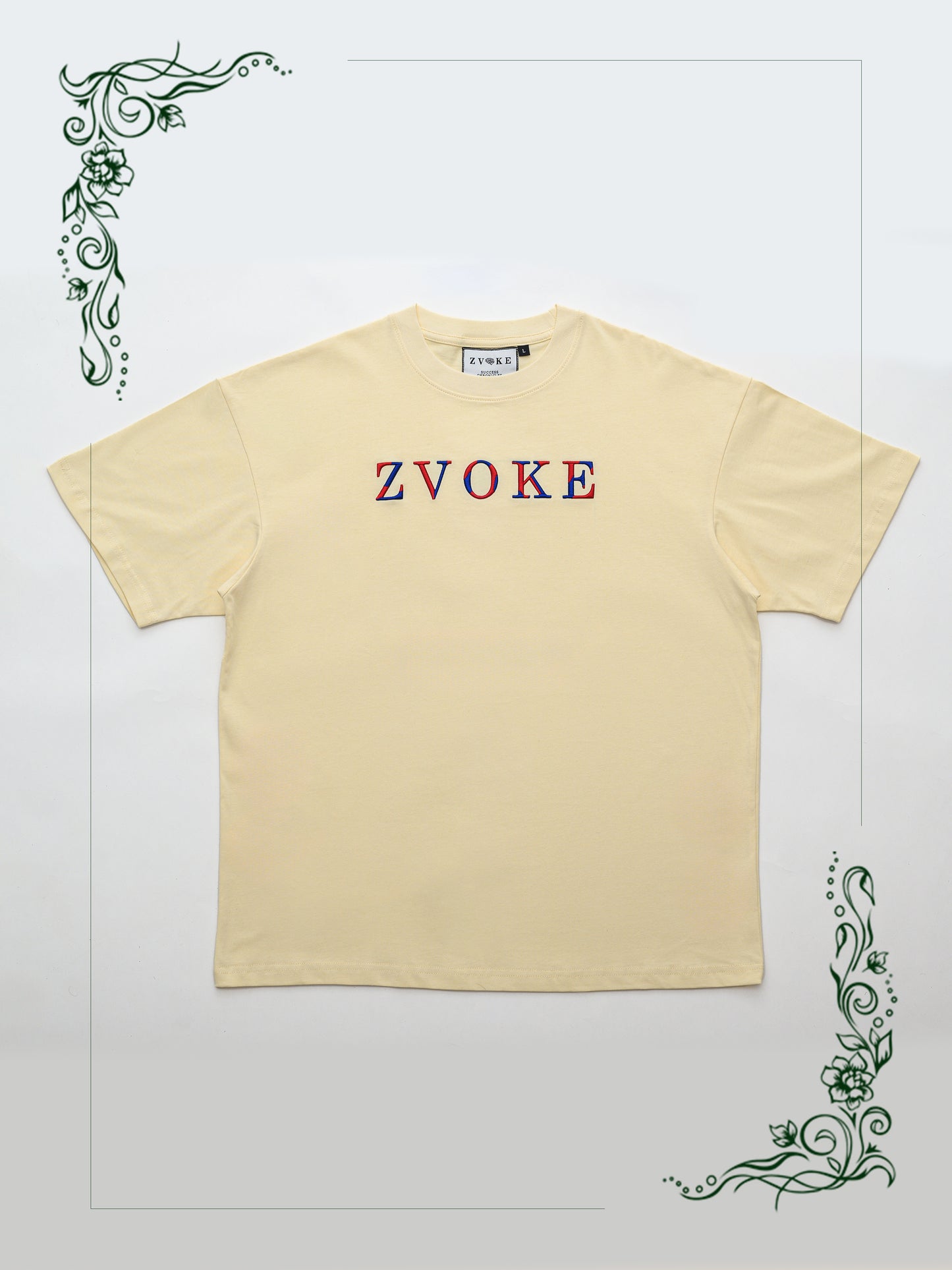 "Statement" Beige Oversized T-shirt