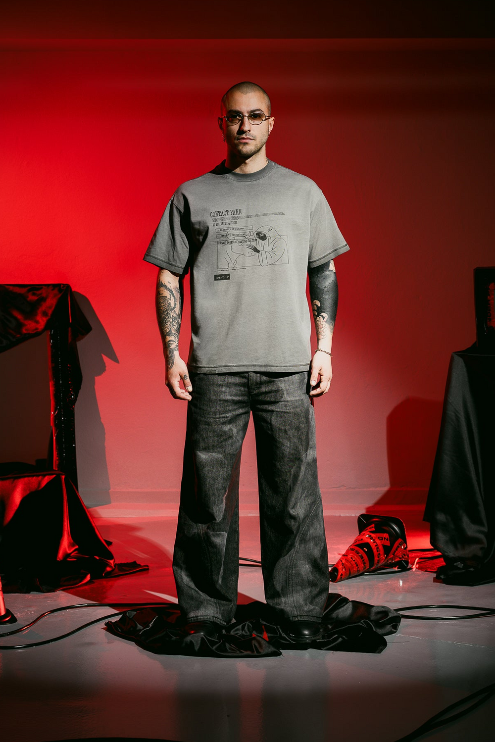 Grey T shirt